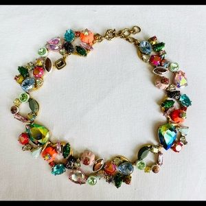 J crew wreath colorful brulee